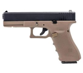 G17 Raven EU7 Metal Slide Tan Black Gaz Blowback