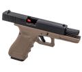 G17 Raven EU7 Metal Slide Tan Black Gaz Blowback