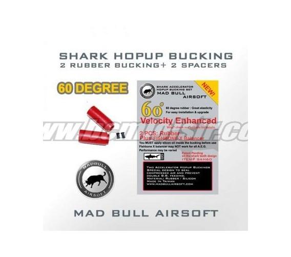 Joints hop-up Mad bull rouge (x2)