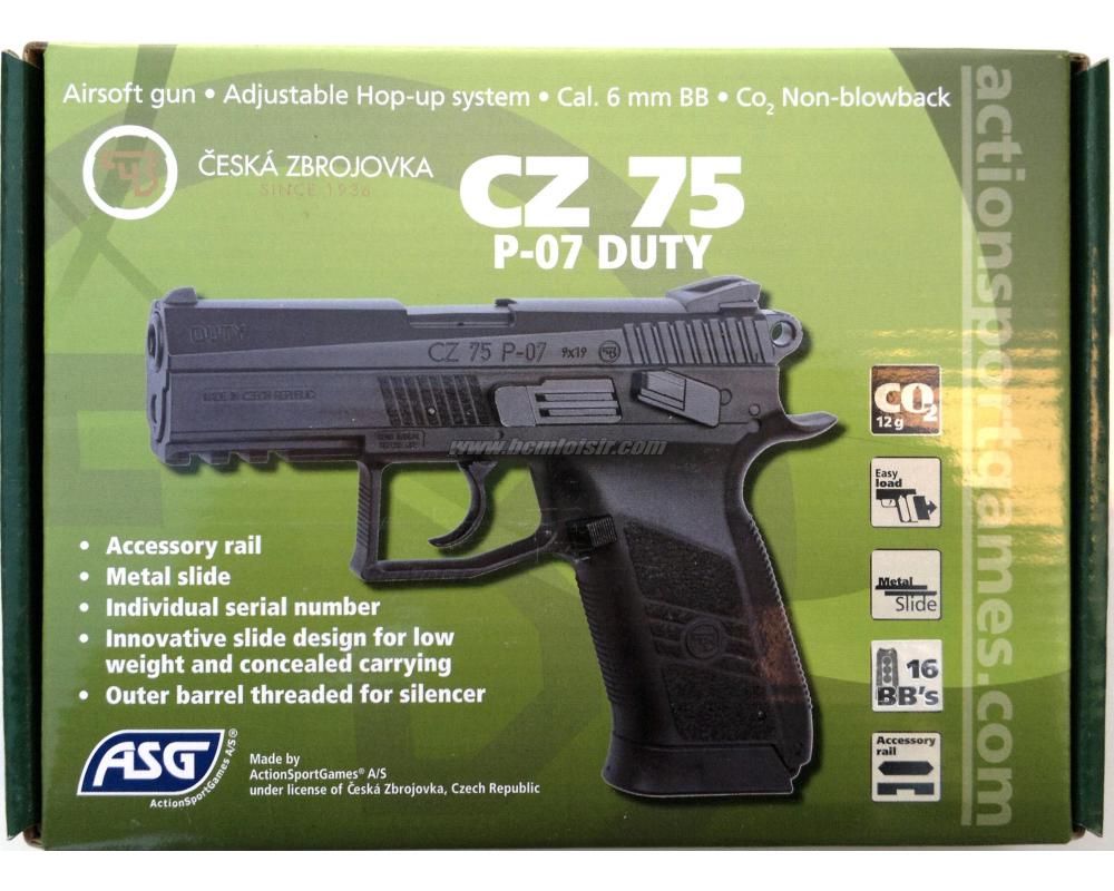 CZ 75 - Pistolet à billes acier