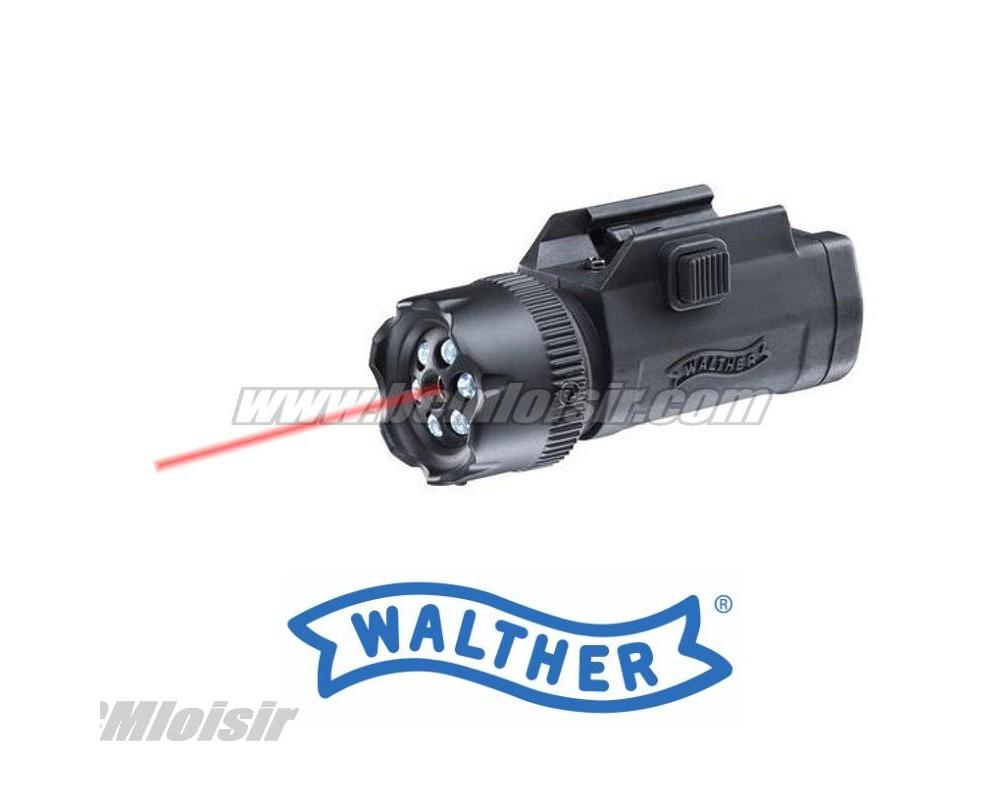 Laser avec Lampe 6 leds class 2 walther