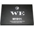 M1911 matte cecke grip full metal chrome GBB WE