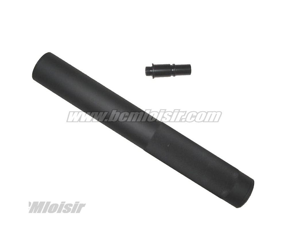 Silencieux Airsoft Swiss Arms 200x45mm filetage 14mm antihoraire
