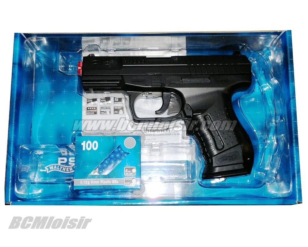 Réplique airsoft pistolet Walther P99 DAO CO2 GBB