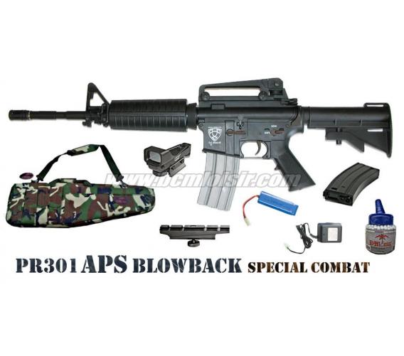 MEGA Pack M4 Special Combat Nimh PR301 APS blowback AEG