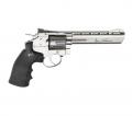 Dan Wesson revolver chrome 6''