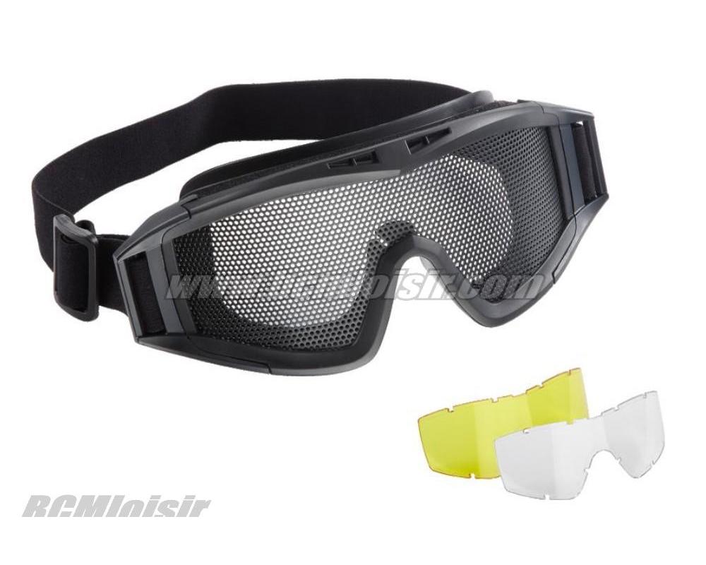 Masque Airsoft GSG noir, Masque Airsoft GSG noir, Masques de protection, Airsoft