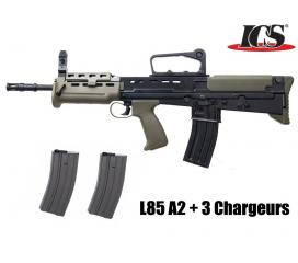 L 85 A2 Carbine Full Metal Blowback Pack Complet by G&G