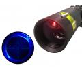 Lunette 2,5-10X42 Veoptik Laser intégré reticule lumineux bleu
