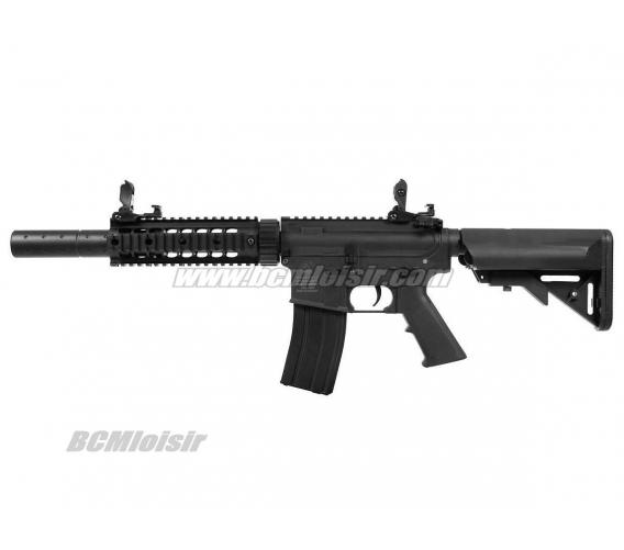 Colt M4 RIS Silencer OPS Full Metal AEG Pack Complet