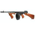 Thompson M1928 Drum 450 bbs Full Metal King Arms Pack Complet