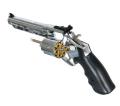 Revolver 357 Magnum Chrome GNB Gaz 1 Joule