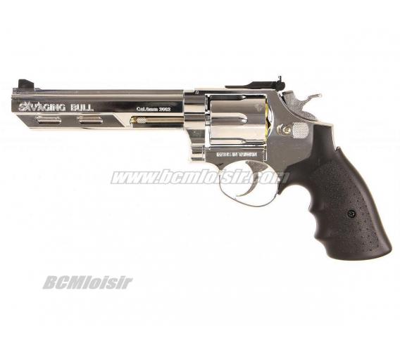Revolver 357 Magnum Chrome GNB Gaz 1 Joule