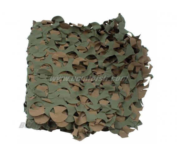 Filet de Camouflage 3D Woodland Premium 3 X 2,40 m