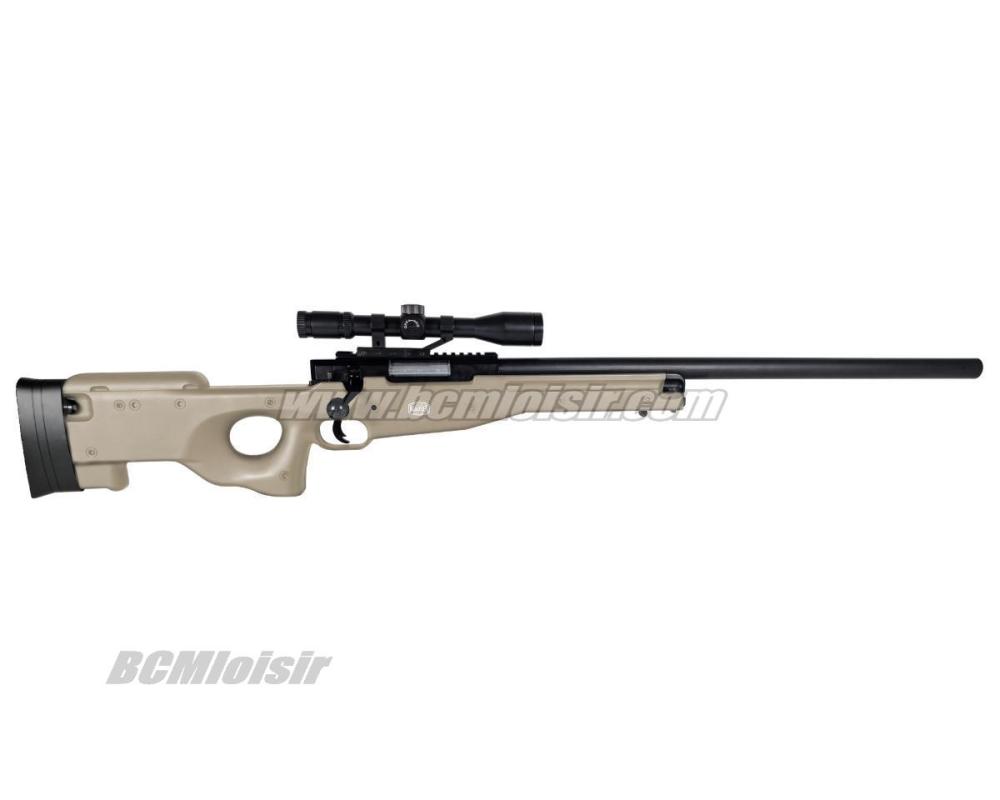 Sniper LT 20 Barrett M82 Spring 1,8 J avec Lunette 3-9X40